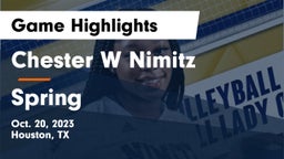 Chester W Nimitz  vs Spring  Game Highlights - Oct. 20, 2023