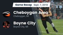 Recap: Cheboygan Area  vs. Boyne City  2018
