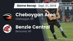 Recap: Cheboygan Area  vs. Benzie Central  2018