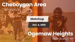 Matchup: Cheboygan Area High vs. Ogemaw Heights  2019