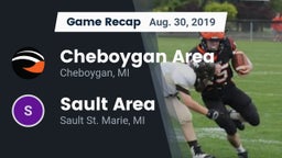 Recap: Cheboygan Area  vs. Sault Area  2019