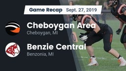 Recap: Cheboygan Area  vs. Benzie Central  2019