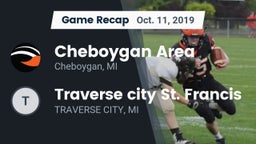 Recap: Cheboygan Area  vs. Traverse city St. Francis  2019