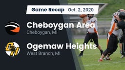 Recap: Cheboygan Area  vs. Ogemaw Heights  2020