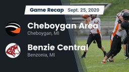 Recap: Cheboygan Area  vs. Benzie Central  2020