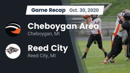 Recap: Cheboygan Area  vs. Reed City  2020