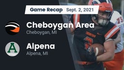 Recap: Cheboygan Area  vs. Alpena  2021