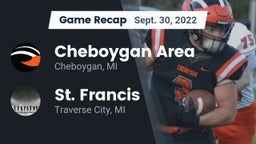 Recap: Cheboygan Area  vs. St. Francis  2022