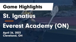 St. Ignatius  vs Everest Academy (ON) Game Highlights - April 26, 2022