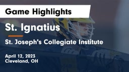St. Ignatius  vs St. Joseph's Collegiate Institute Game Highlights - April 12, 2023