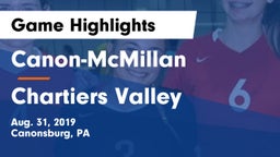 Canon-McMillan  vs Chartiers Valley  Game Highlights - Aug. 31, 2019
