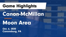 Canon-McMillan  vs Moon Area  Game Highlights - Oct. 6, 2020