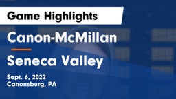 Canon-McMillan  vs Seneca Valley  Game Highlights - Sept. 6, 2022