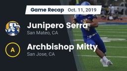 Recap: Junipero Serra  vs. Archbishop Mitty  2019
