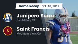 Recap: Junipero Serra  vs. Saint Francis  2019