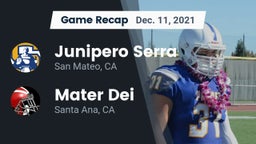Recap: Junipero Serra  vs. Mater Dei  2021