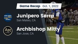 Recap: Junipero Serra  vs. Archbishop Mitty  2022