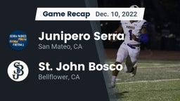 Recap: Junipero Serra  vs. St. John Bosco  2022