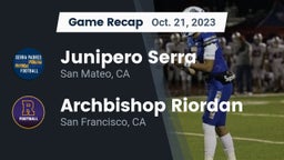 Recap: Junipero Serra  vs. Archbishop Riordan  2023