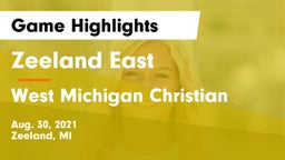 Zeeland East  vs West Michigan Christian Game Highlights - Aug. 30, 2021