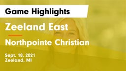 Zeeland East  vs Northpointe Christian  Game Highlights - Sept. 18, 2021