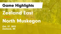 Zeeland East  vs North Muskegon  Game Highlights - Oct. 27, 2022