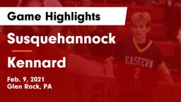 Susquehannock  vs Kennard  Game Highlights - Feb. 9, 2021