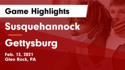 Susquehannock  vs Gettysburg  Game Highlights - Feb. 13, 2021