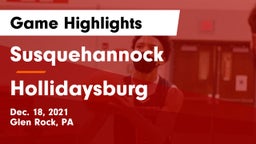 Susquehannock  vs Hollidaysburg  Game Highlights - Dec. 18, 2021