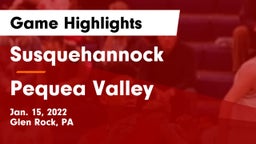 Susquehannock  vs Pequea Valley  Game Highlights - Jan. 15, 2022