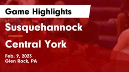 Susquehannock  vs Central York  Game Highlights - Feb. 9, 2023