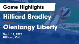 Hilliard Bradley  vs Olentangy Liberty Game Highlights - Sept. 17, 2020