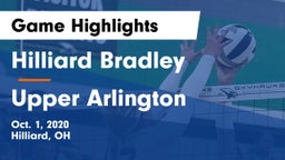 Hilliard Bradley  vs Upper Arlington  Game Highlights - Oct. 1, 2020
