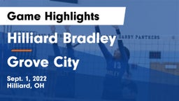 Hilliard Bradley  vs Grove City  Game Highlights - Sept. 1, 2022