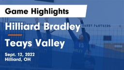 Hilliard Bradley  vs Teays Valley  Game Highlights - Sept. 12, 2022