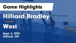 Hilliard Bradley  vs West  Game Highlights - Sept. 2, 2023