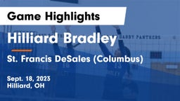 Hilliard Bradley  vs St. Francis DeSales  (Columbus) Game Highlights - Sept. 18, 2023