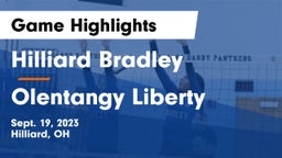 Hilliard Bradley  vs Olentangy Liberty  Game Highlights - Sept. 19, 2023