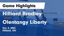 Hilliard Bradley  vs Olentangy Liberty  Game Highlights - Oct. 5, 2023