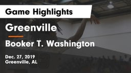 Greenville  vs Booker T. Washington  Game Highlights - Dec. 27, 2019