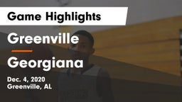 Greenville  vs Georgiana Game Highlights - Dec. 4, 2020