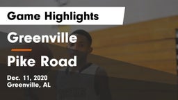 Greenville  vs Pike Road  Game Highlights - Dec. 11, 2020