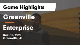 Greenville  vs Enterprise  Game Highlights - Dec. 18, 2020