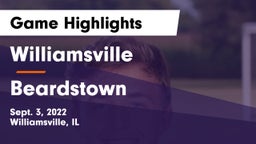 Williamsville  vs Beardstown Game Highlights - Sept. 3, 2022