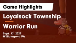 Loyalsock Township  vs Warrior Run  Game Highlights - Sept. 12, 2022