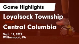 Loyalsock Township  vs Central Columbia  Game Highlights - Sept. 14, 2022