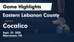 Eastern Lebanon County  vs Cocalico  Game Highlights - Sept. 29, 2020