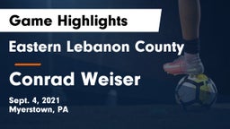 Eastern Lebanon County  vs Conrad Weiser  Game Highlights - Sept. 4, 2021