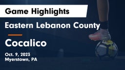 Eastern Lebanon County  vs Cocalico  Game Highlights - Oct. 9, 2023