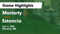 Moriarty  vs Estancia Game Highlights - Oct. 2, 2023